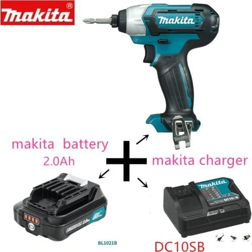 Makita TD110D TD110DSME TD110DWYE 10.8V CXT Li-ion Cordless Impact Diver with 1 Battery and 1 Charger