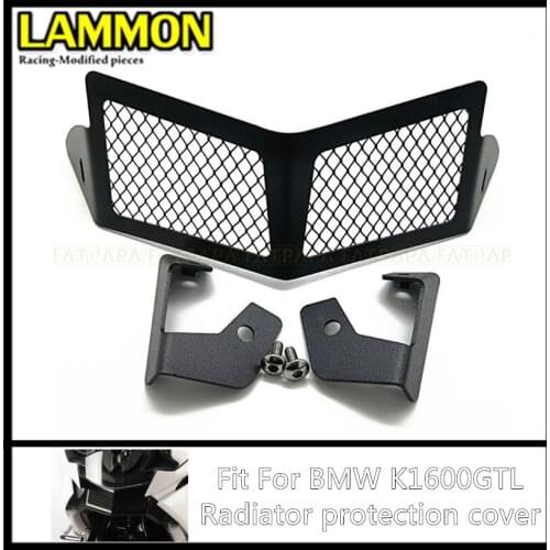 Motorcycle Accessories aluminum Stainless Oil Cooler Protective Cover for BMW K1600GT K1600GTL K1600 GT GTL