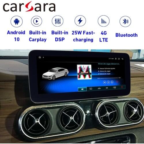 Android 10 4+64G Display for X class X200 multimedia X250 head unit radio X350 car navigation built in carplay interface DSP