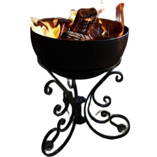 Fire Bowl-terrace Large Fire Bowl Cast Iron Firepit Modern Fire Pit Garden Fireplace Outdoor for Garden Patio Terrace Camp