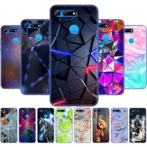 Case for Huawei Honor View 20 V20 Case TPU Funda Soft Silicone Cover For Honor V20 Capa Cute Animal pattern Silicone Phone