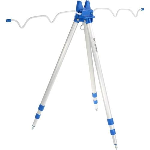 Sea Fishing TOOL Rod Holder 3 Sections Multifunctional Portable Telescopic Fishing Rod Stand Rest Fishing Tripod Tackle