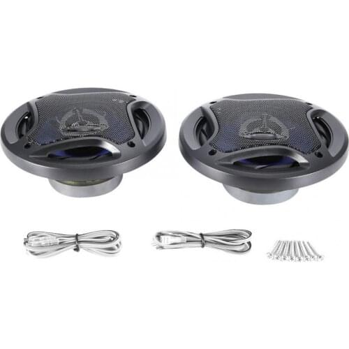 Bluetooth Speaker 2pcs Car Subwoofer Coaxial Speaker Loud Audio Music Stereo Loudspeaker 500W Portable