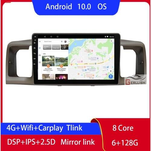 For Toyota Corolla EX 2005 - 2012 2013 2014 2015 Android Auto Autoradio Carplay Car Radios 1 Din Central Multimidia Accessories