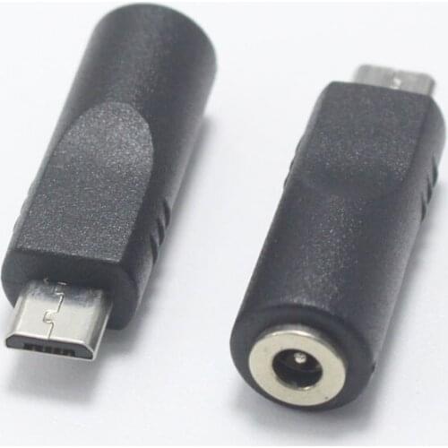 EClyxun 3.5*1.1 mm Female jack to Micro USB Male Plug DC Power Connector Adapter for Phone MP3 MP4 Sumsang Ipad