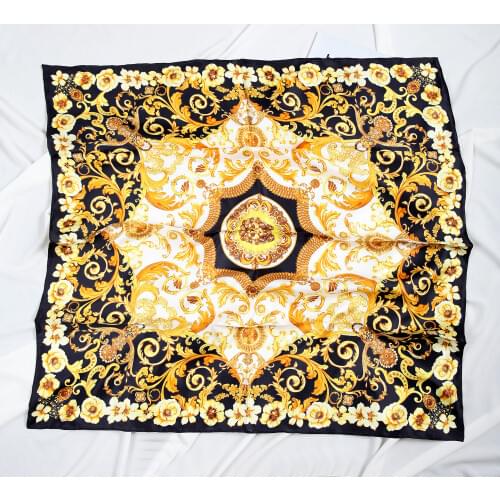 ELEGANT HANDMADE BRAND 100% 14mmTwill Silk Scarf TWIC-200180A