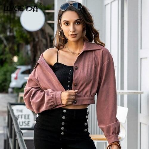 Женские короткие куртки LLYGE China At AliExpress