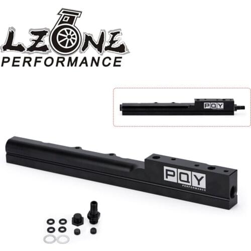 LZONE - Aluminum BLACK Fuel Rail for Honda Civic Si B-Series B16A2 & B16A3 5481-QY
