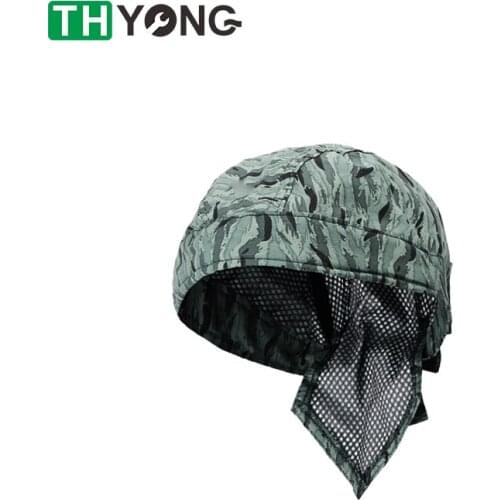 Fashion Head Protection Breathable Scarf Hat Heat Insulation Safe Flame Retardant Elastic Blue Washable Comfortable Welding Cap