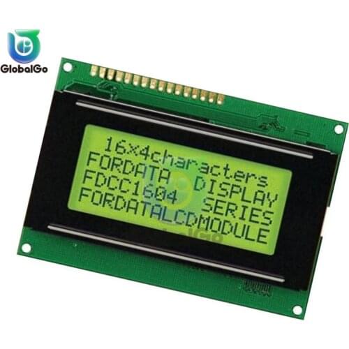 1604LCD Display Screen Module Yellow Blue Screen 16*4 IIC Characters LCD LED Display Module for arduino Diy Kit 5V