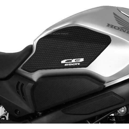 Motorcycle Side Fuel Tank Pads For HONDA CB650R CB 650 CB650 R 2019 2020 2021 Tank Pad Protector Stickers Knee Grip Traction Pad