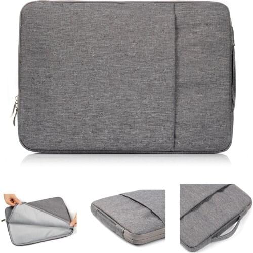 Zipper Nylon Waterproof Bag for Macbook 11 12 13 15 inches Shockproof Tablet Bag Universal Liner Sleeve Pouch A1278 A1502 A1706