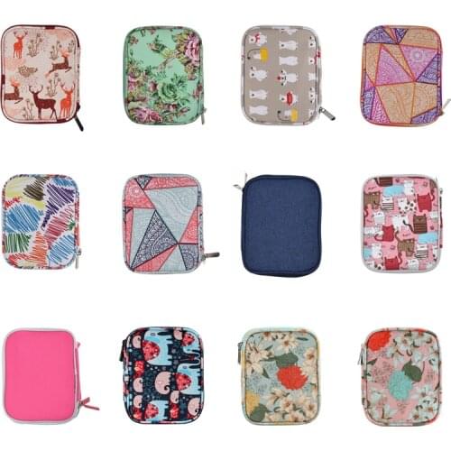 Empty Crochet Hook Bag For Various Crochet Hooks Scissors DIY Arts Craft Knitting Needles Bag Sewing accessories Crochet Bag