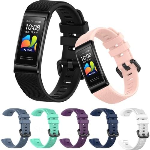 Strap For Huawei Band 4 pro 3/3 pro Silicone smart watch wristband Replacement Original Strap For Huawei 3/3 Pro Watch accessori