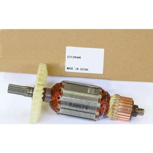 AC 220V Drive Shaft Electric Hammer Armature Rotor for HITACHI DH38MS DH38SS, Power Tool Accessories,High-quality