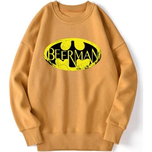 Bee Man Printing Sweatshirt Mens Long Sleeve Hip Hop Hoodie Tops Leisure Hip Hop Clothing Comfortable Autumn Moletom Masculino