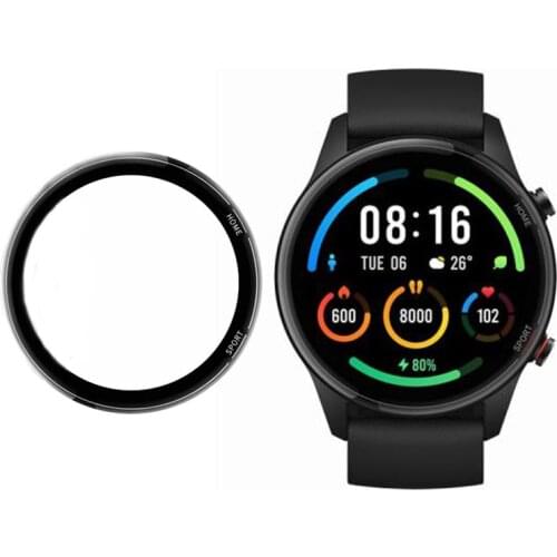 3D Full Edge Soft Protective Film Cover Protection For Xiaomi Mi Smart Watch Color Sports Version Smartwatch Screen Protector