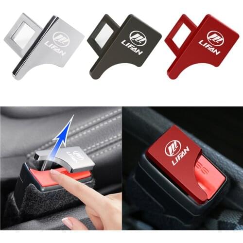1pcs Car Safety Belt Buckle Clip Car Seat Belt Stopper Plug Accessories for lifan solano x60 x50