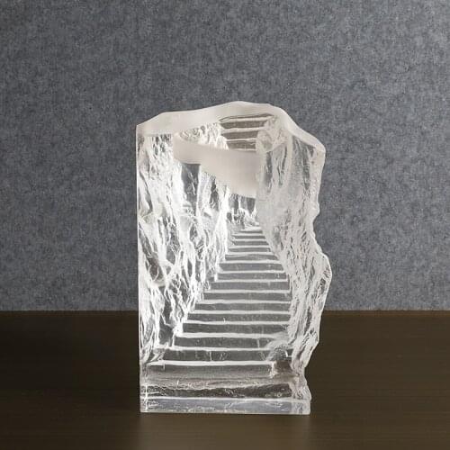 Ceramics Abstract Figures Statue Decorative Ornaments Office Desktop Crafts Stairway To Heaven Figurines Home Decor Accessories