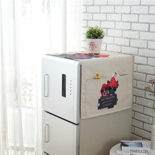 Garden washing machine cover refrigerator