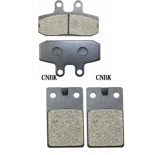 Brake Pad Set for GARELLI Tiger 50 XLE 1986 &up (Scooter) Front Rear Scooter