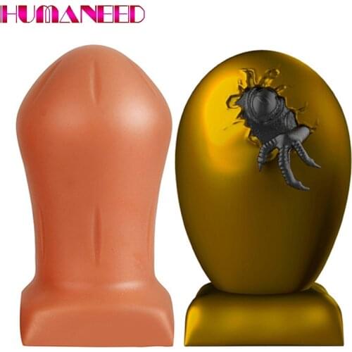Latest Super Huge Anal Plug Big Butt Plug Beading Anus Expansion Stimulator Soft Plus Thick Egg Dildo Masturbator for Women Gay