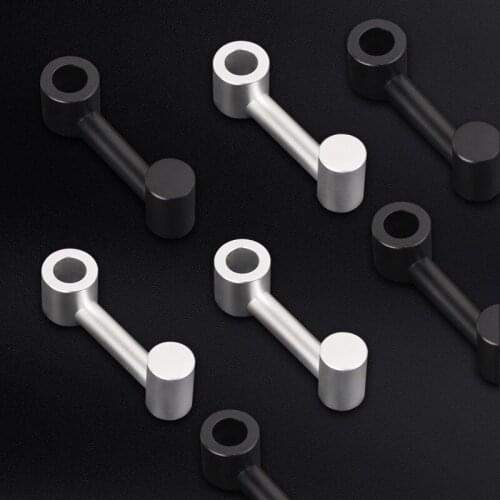 New High Quality 2PCS Aluminum Alloy Car Seat Back Hooks Hanger Organizer Universal Headrest Mount Storage Hook Car seat hook