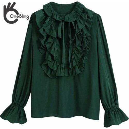 ONEBLING Collar Blouses