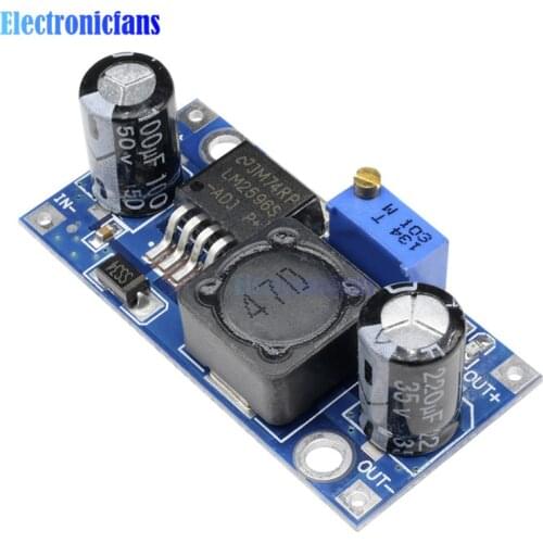 Diymore LM2596 DC-DC 3A Buck Converter Step Down Module LM2596 Power Supply Board Output 4V-35V 1.23V-30V 150KHz