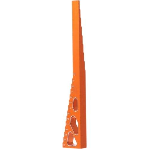 RC Model Car Adjuster Ruler Ruler Metal Aluminum Alloy Height Gauge Measuring Tool for 1/10 Rc Car
