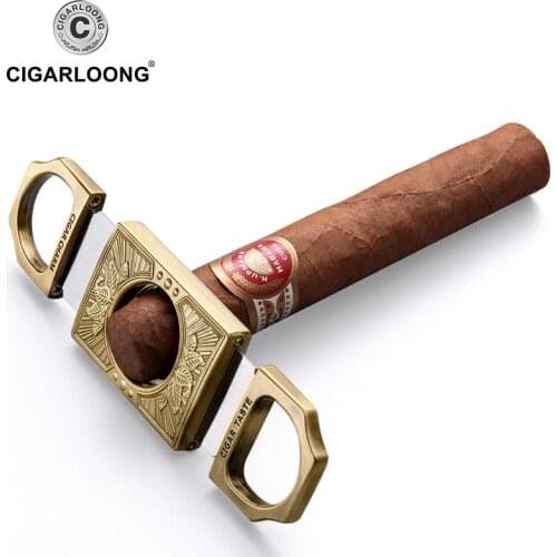 Cigar cutter stainless steel cigar scissors for pocket travel portable CC-CC0001