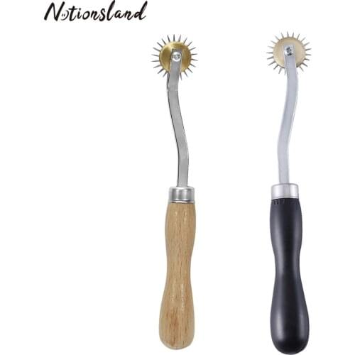 Sewing Tool 4mm Tracing Wheel for Tracing Patterns on Leather Fabric Cloth Sewing Tailor Stitch Marker Wheel Tool