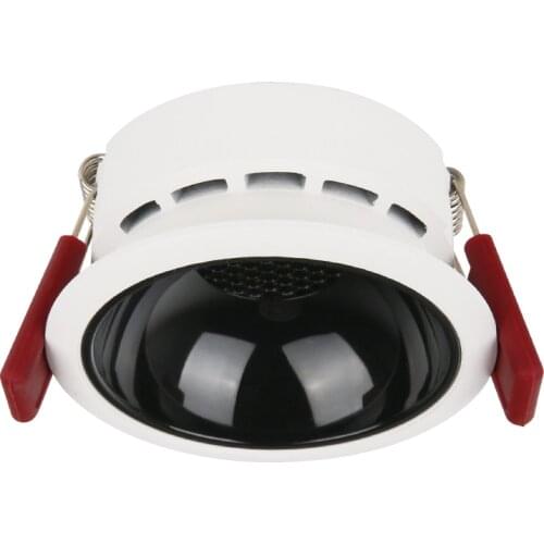 Eye Protection LED downlight 7W 12W 24W Honeycomb Anti-glare Spot Light 60° Dimmable 110V 220V Ceiling Lamp For Foyer lighting