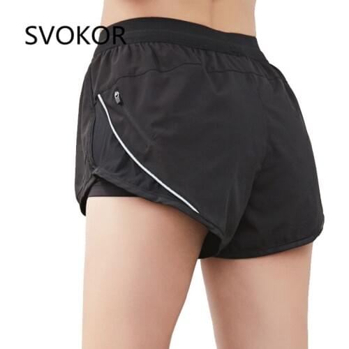SVOKOR Casual Summer Sexy Shorts Women S-XL Workout Breathable Slim Shorts Elasticity Quick drying Fitness Women Shorts