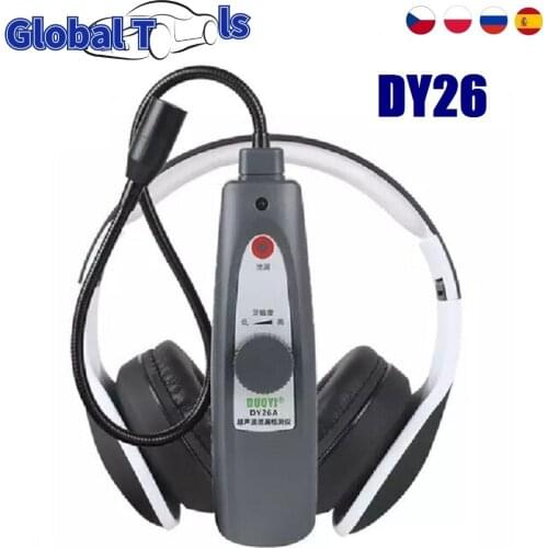 Ultrasonic Leak Detector Tool DUOYI DY26A Gas Water Leak Pressure Vacuum Probes Ultrasonic Transmitter Flaw Detector Stethoscope