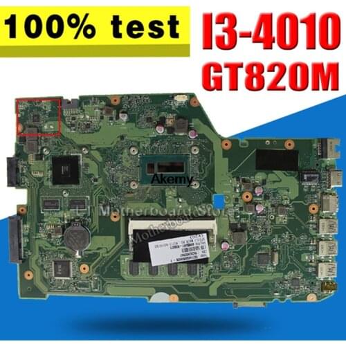 X751LD Motherboard i3 4GB GT820M 2GB For Asus X751L X751LD X751LN K751L Laptop motherboard X751LD Mainboard X751LD Motherboard