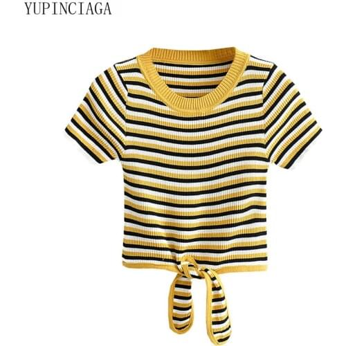 YUPINCIAGA Women's Knitted T-shirts