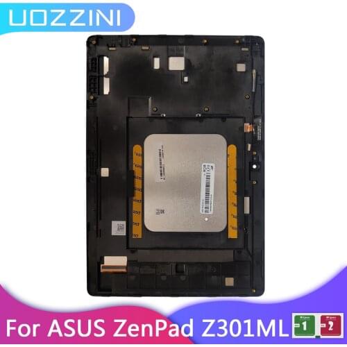 100% Tested For ASUS ZenPad Z301M Z301ML P028 Z301MFL With Frame LCD Display Touch Screen Digitizer Assembly Replacement New