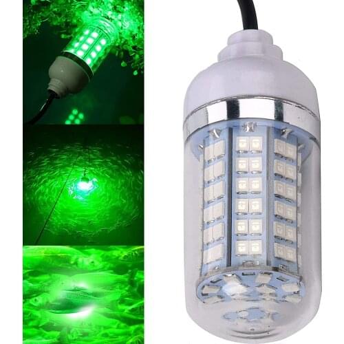12v Fish Finder Fishing Light Underwater Light Lure Bait Lamp 108pcs LED IP68 Fishing Light Boat Fish Attracting Light