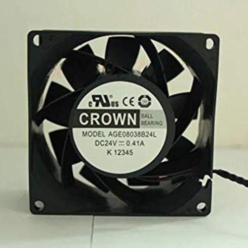 8CM 24V 0.41A AGE08038B24L Frequency Converter Cooling Fan