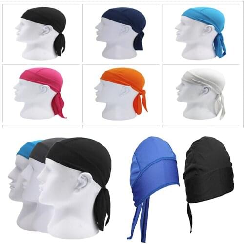 Quick Dry Cycling Cap Head Scarf Summer Men Running Riding Bandana Headscarf Pirate Cap Headband Men Head Scarfs Dropshipping