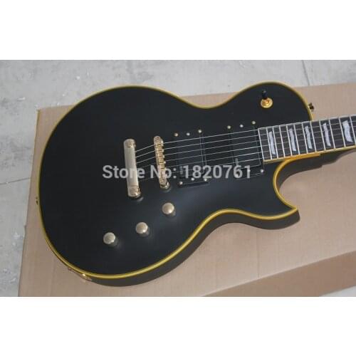 EC-1000M deluxe black color electric guitar deluxe with active pickups 14510