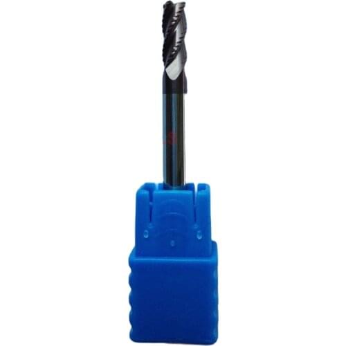 4mm 4 flutes Roughing End Mill Tungsten Solid Carbide HRC45 Milling cutters CNC EndMill Tools Carbide router bits