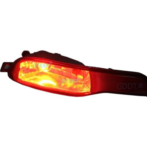 1 piece free bulb 2014-2018 rear bumper lamp for cherokee kl rear fog turning signal light reflector 68102876AC Turn warning
