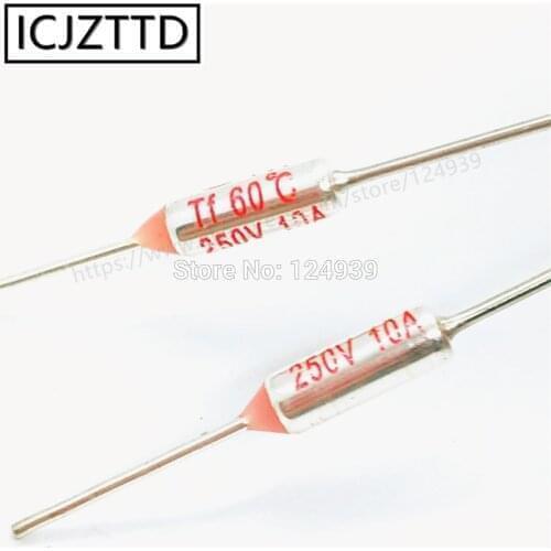 Metal fuse RY 250V 10A TF 84 Celsius Degrees Temperature TF Thermal Fuse RY 84C Eletric Rice Cooker Microwave