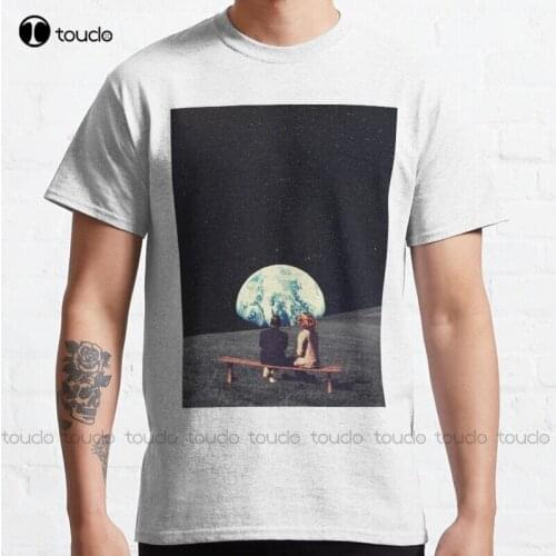 New We Used To Live There Classic T-Shirt Brown T Shirt S-3Xl