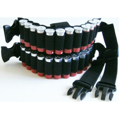 New 30 RD Tactical 410 Thigh Shotgun Shell holder IN BLACK