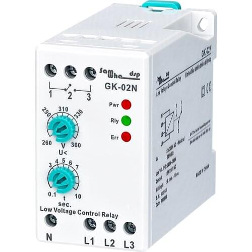 Phase Failure Low Voltage Analogue Adjustable Protection Relay (With Neutral Wire)