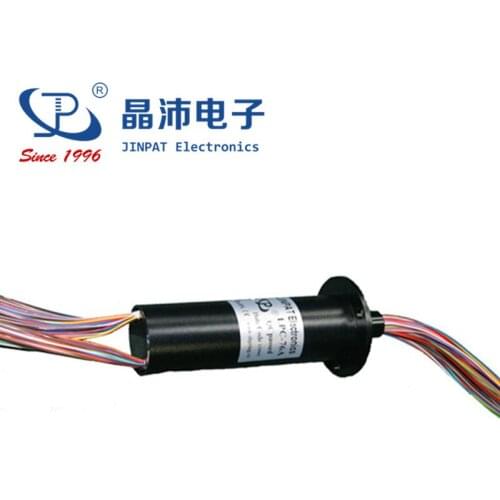 Unique Design Slip Ring Connector With Flange Compact Capsule Electrical Interface With Low Torque And Long Life