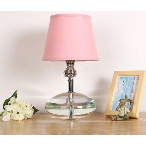 Modern Crystal Lamp lighting bedroom bedside lamp luxury fashion crystal table lamp Abajur bedside hotel table lamp k9 Luxury